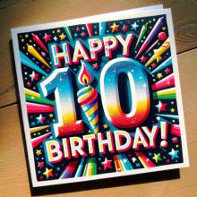 Happy 10th birthday wishes
