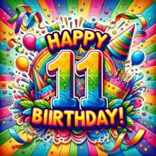 Happy 11th birthday wishes
