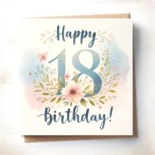 Happy 18th birthday wishes