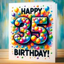 Happy 35th birthday wishes