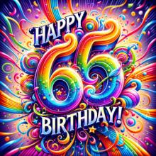 Happy 65th birthday wishes