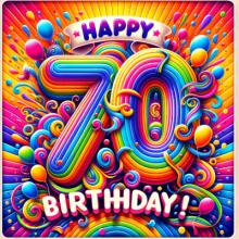 Happy 70th birthday wishes